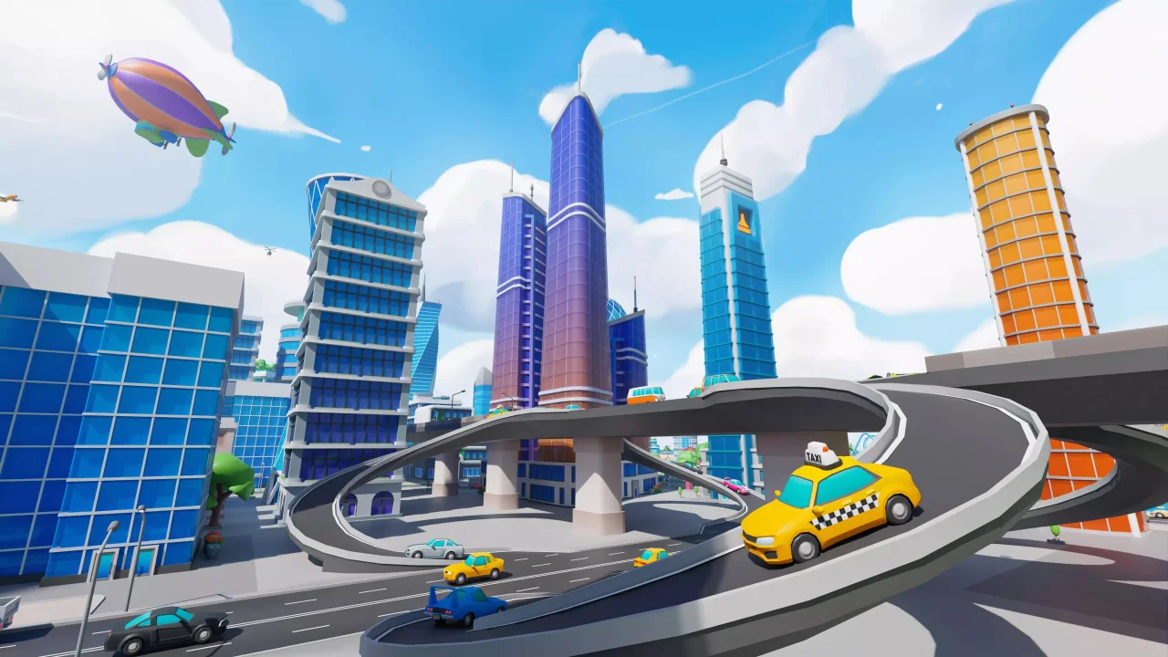Megacity - Low Poly City 3D Models Pack — screenshot 8