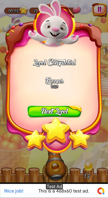 Rebbit Bubble Shooter Game — screenshot 2