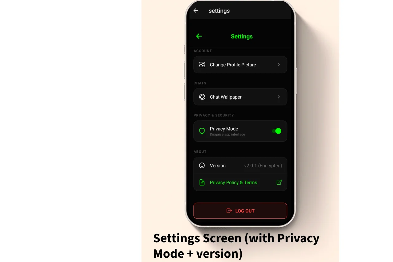 WeatherChat - Dual UI Weather & Secure Messaging App — screenshot 5
