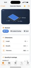 BuildCalc Construction & Material Cost Calculator (iOS SwiftUI)