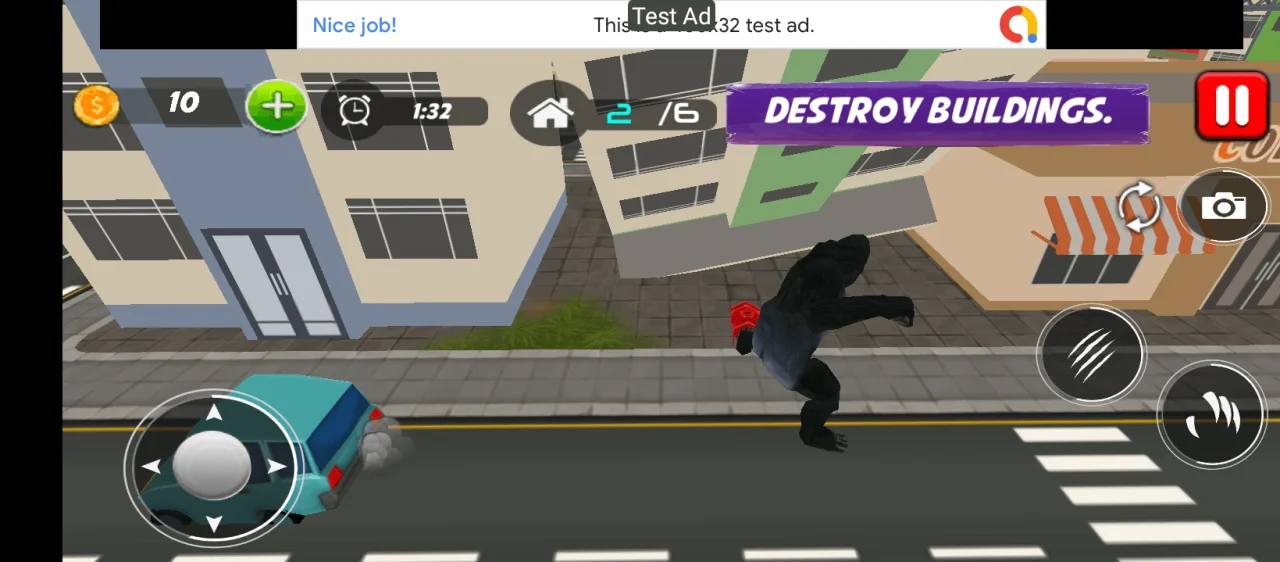 Gorilla Rampage: Angry Kong City Attack 2021 — screenshot 8