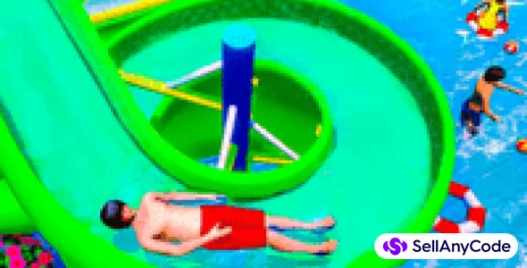 Water Sliding Adventure Game — cover