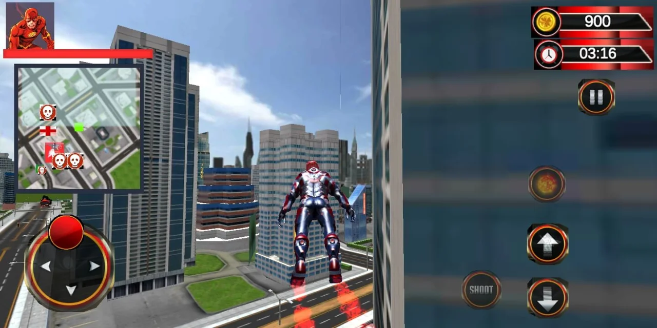 Ready to Publish Superhero Role Playing – Super Powers Game - Made with Your Own Name and Ads Id — screenshot 3