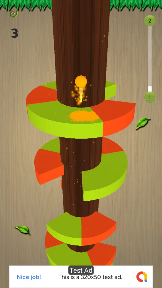 Helix Jump Source Code — screenshot 4