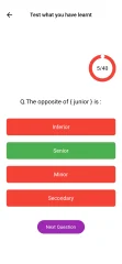 Flutter Opposite Words App | English Course App (Source Code)