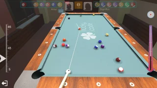 8 Ball Pool (Billiard) Multiplayer Completed Game