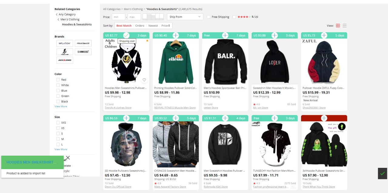 ALD - Aliexpress Dropshipping and Fulfillment for WooCommerce — screenshot 1