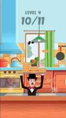 Charlie Chaplin - Pizza Stack Game