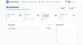 SmartHomeWork - Making Homework Management Smarter