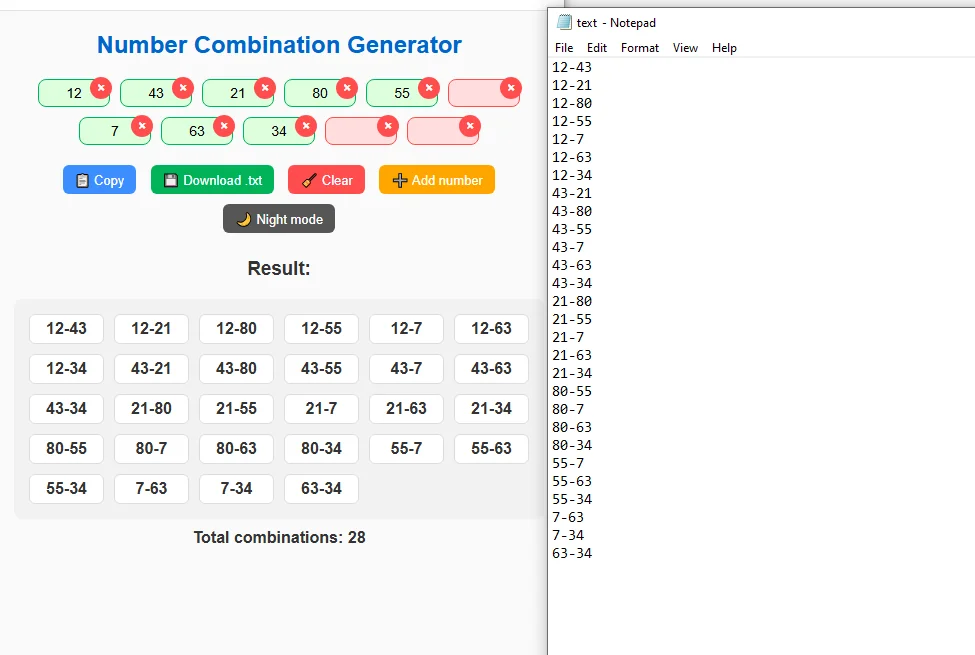 A Network-Based Method for Keno — screenshot 5