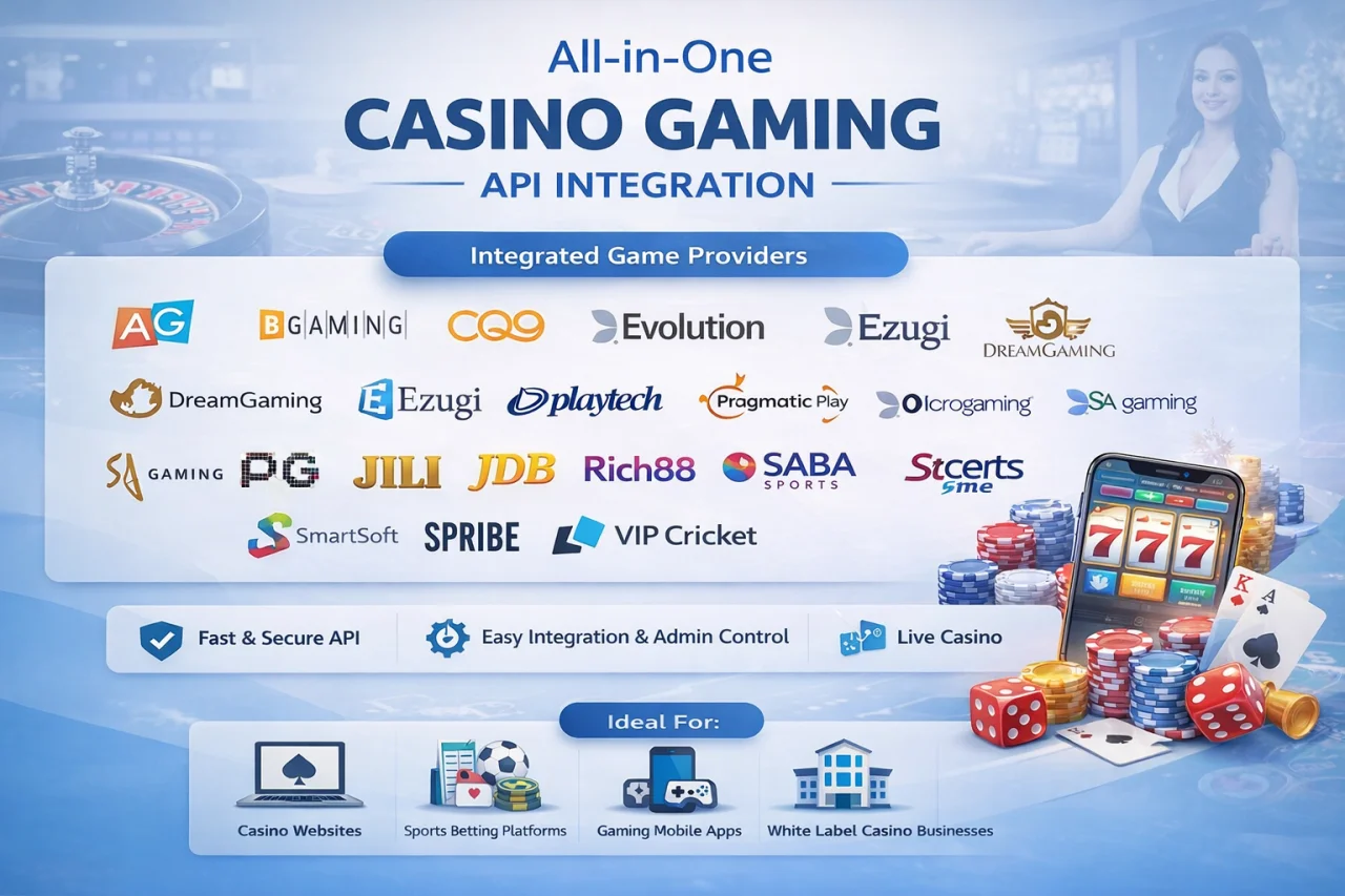 All-in-One Casino Gaming API Integration Platform - Casino Gaming API Integration — screenshot 1