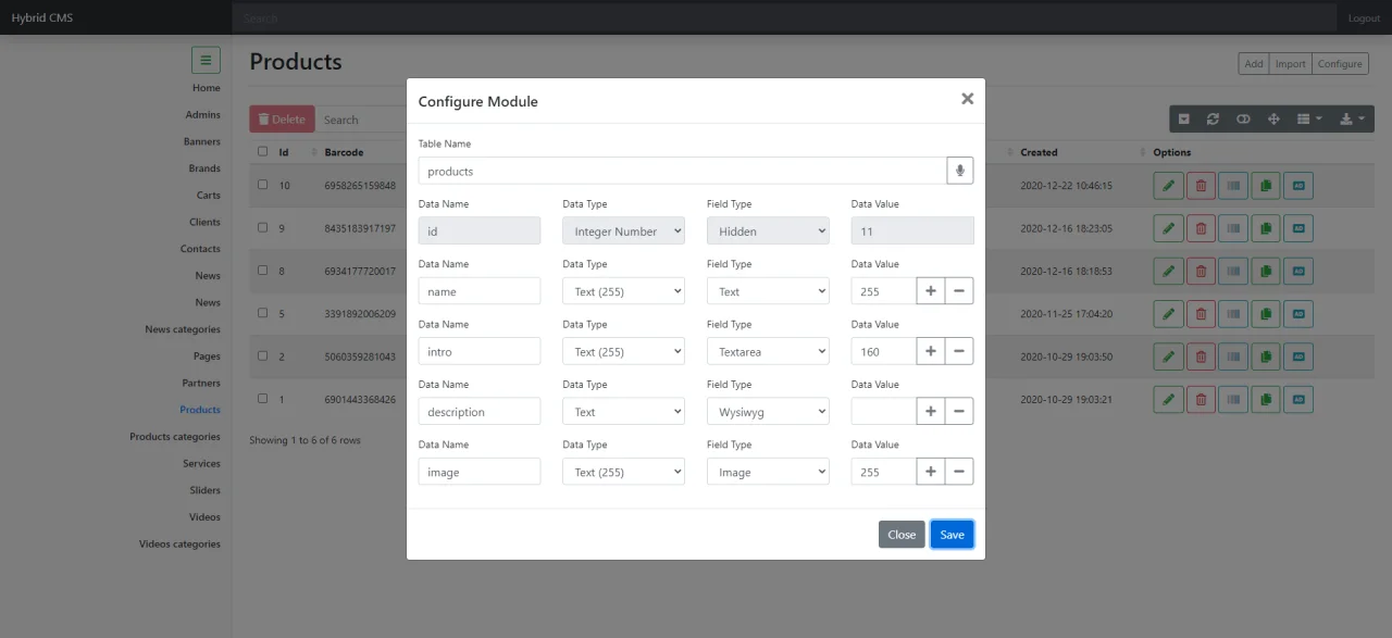 Hybrid CMS Is the New Generation on CMS — screenshot 2