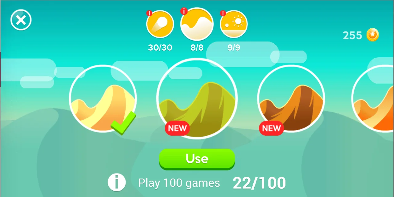 Dune Clone / Tiny Wings (Top Free Game) Complete Project — screenshot 3