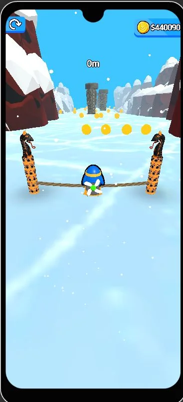 Sled Surfers Sling Game 3D Unity Game Source Code — screenshot 2
