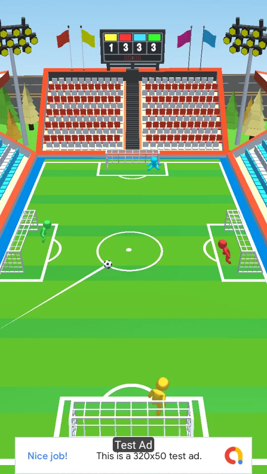 Goal Arena - (Unity - AdMob) — screenshot 4