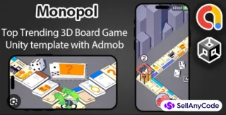 Monopol - Complete 3D Board Game Template Unity + AdMob