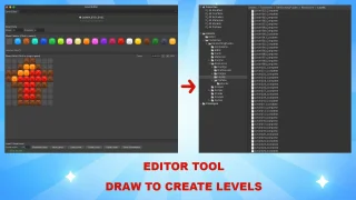 Gem Sort Master 200 Levels with Editor - Unity