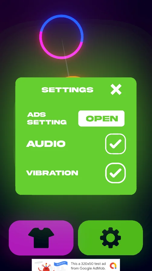 Color Rush - Unity Endless Game (AdMob Ads + GDPR Consent) — screenshot 5