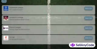 Football Quiz Master - Ultimate Trivia Challenge | Flutter Source Code