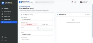 PawTrack ERP Enterprise Manufacturing System