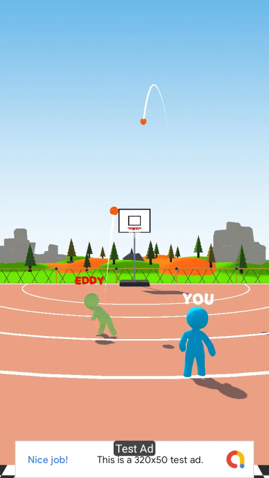 Basket Throw – (Unity – AdMob) — screenshot 4