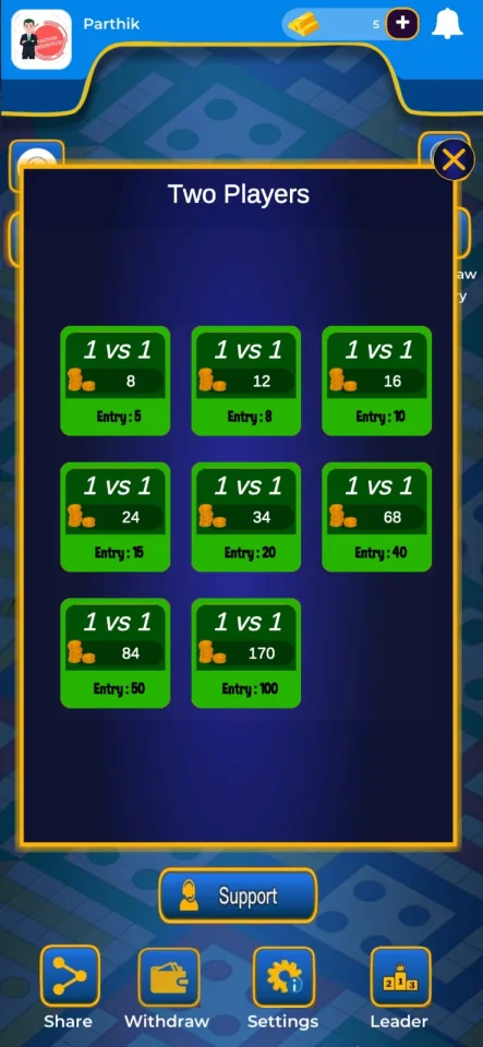Real Money Ludo Game Android App with Admin Panel — screenshot 2