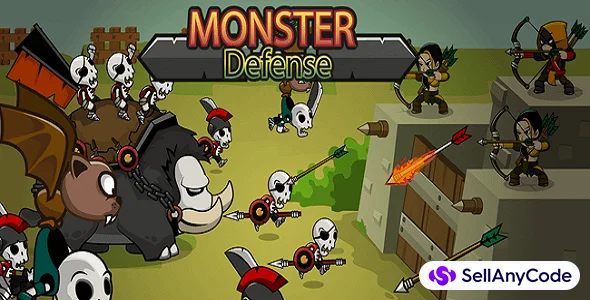 Monster Defense Unity Source Code — cover