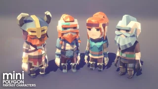 POLYGON Mini - Fantasy Character Pack