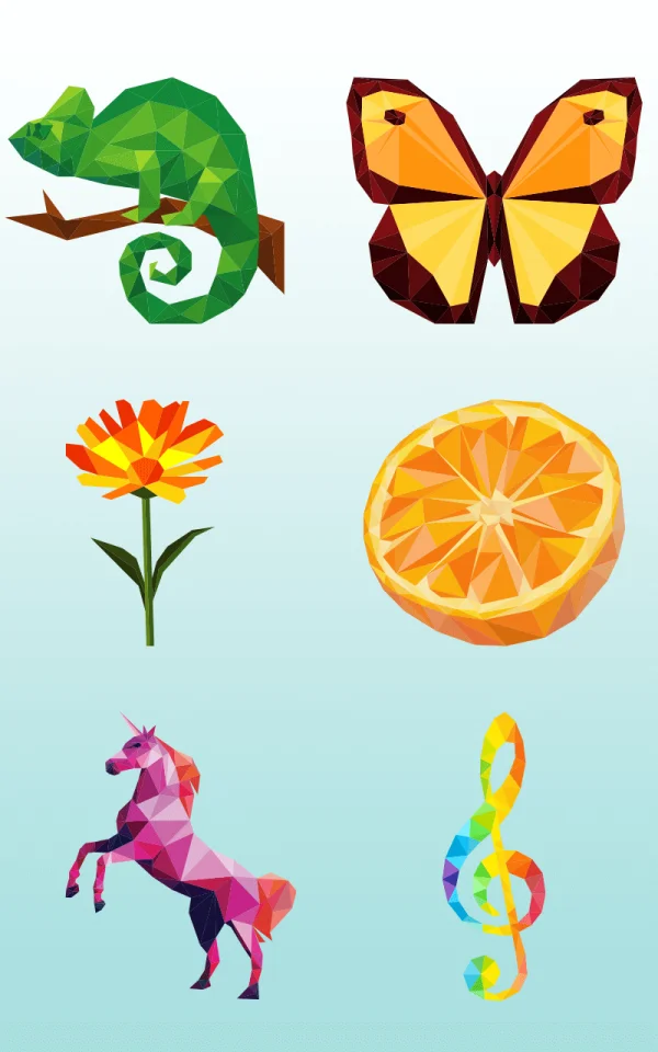Poly Art Color by Number — screenshot 2