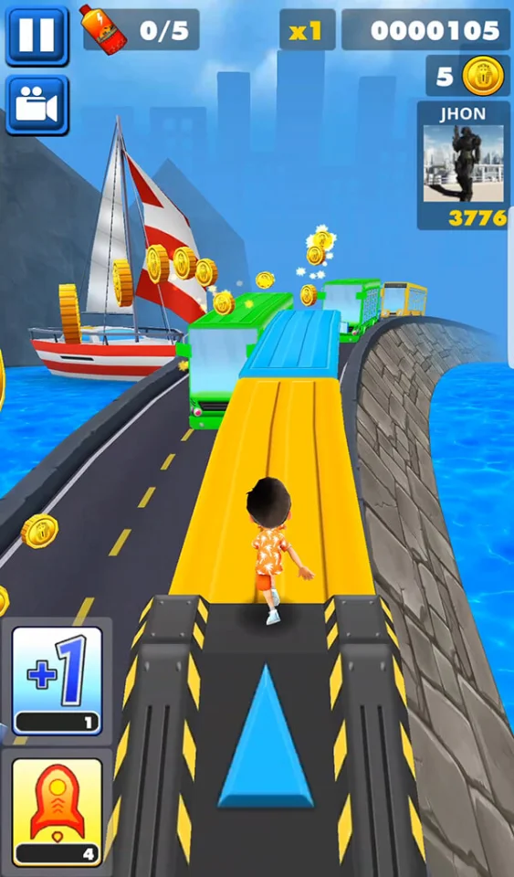 Street Boy Surfers – Bus & Subway Endless Runner — screenshot 1