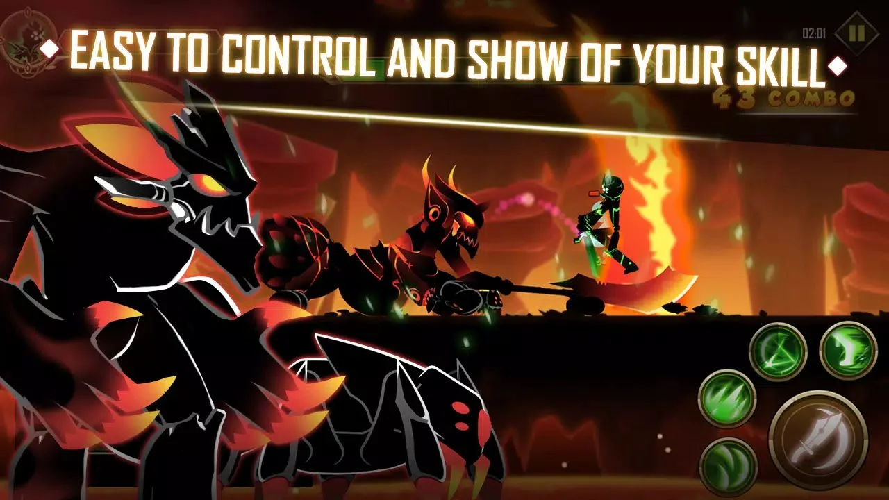Stickman Epic Battle Shadow Warriors — screenshot 4