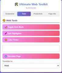 Ultimate Web Toolkit - Desheelabs