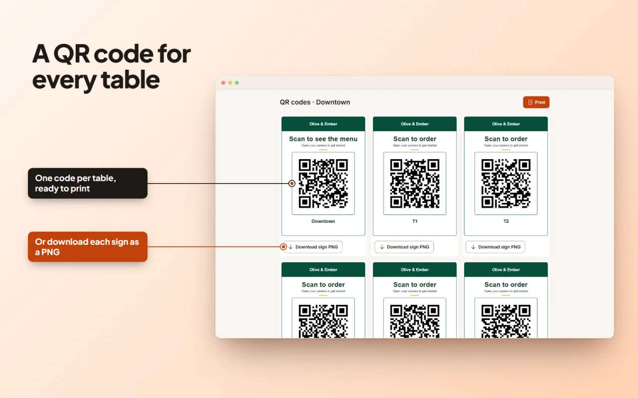 Dine With Us - Laravel Restaurant Ordering, QR Menu, POS & Kitchen Display — screenshot 4