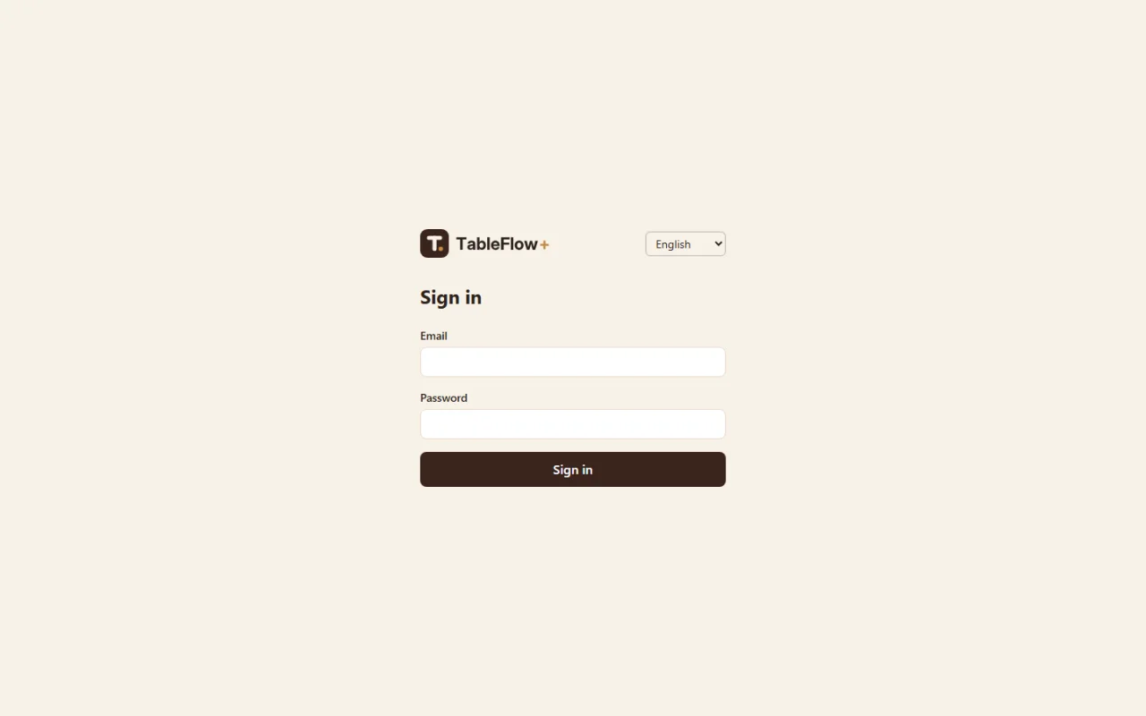 TableFlow+: Restaurant POS Kitchen, QR Menu & Delivery — screenshot 1