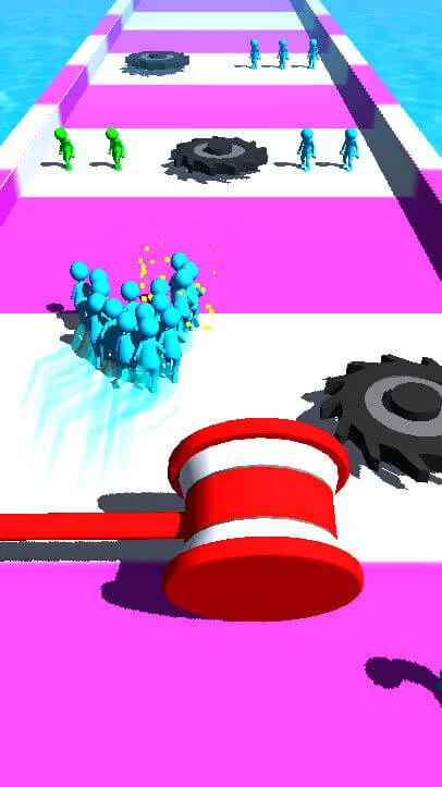 Crowd Run – Color Runner — screenshot 1