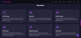 Creative Studio - Modern Portfolio Template