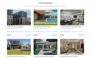 Real Estate Wholesale Website Template Responsive HTML5 Design with Contract Integration