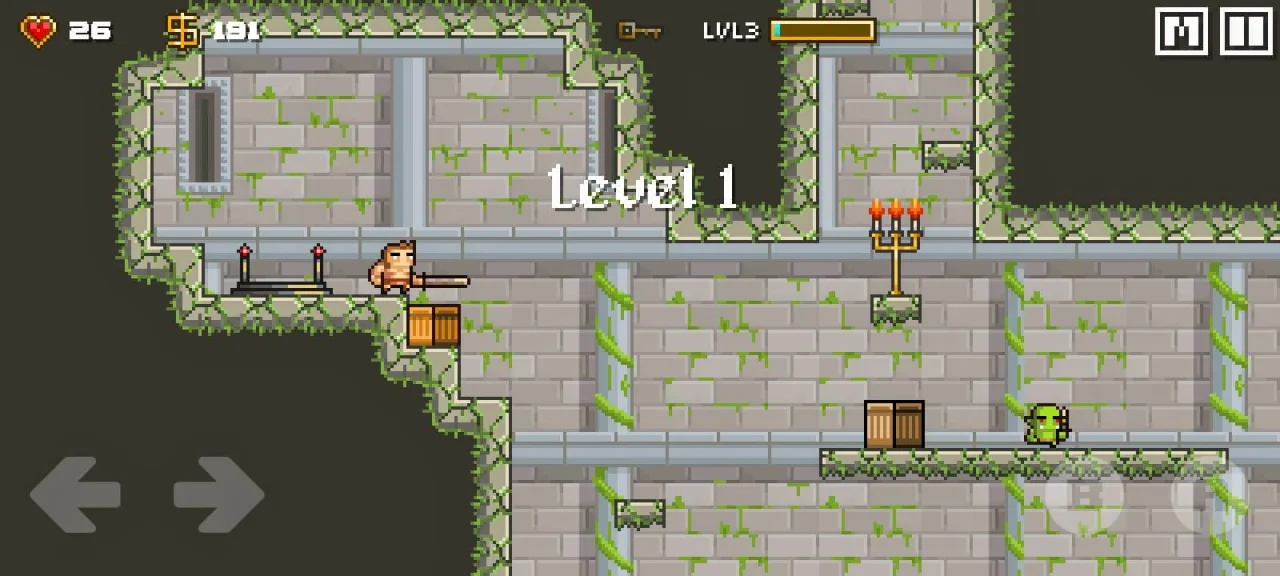 2D Sword of Knight Unity Mobile Platformer Template — screenshot 7