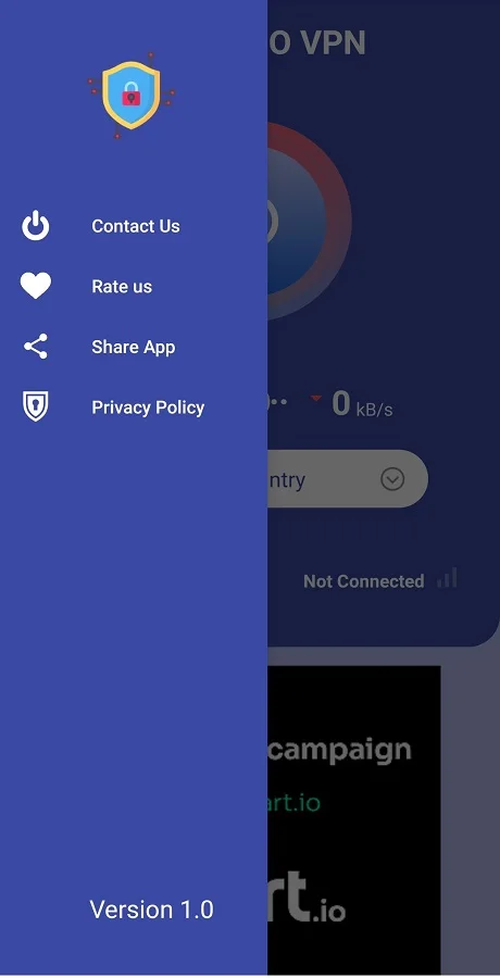 Pro VPN App | Secure VPN App & Fast VPN | Subscription | StartApp Ads | Facebook & AdMob Ads — screenshot 3