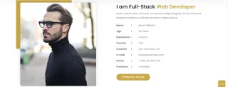 Mira Resume Portfolio HTML5 Template