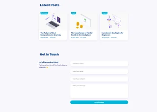 Portfolio React Template