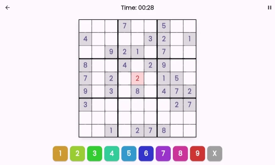Sudoku Master Pro - Classic Logic Puzzle | Flutter Source Code — screenshot 3