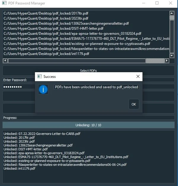 PDF Locker — screenshot 5