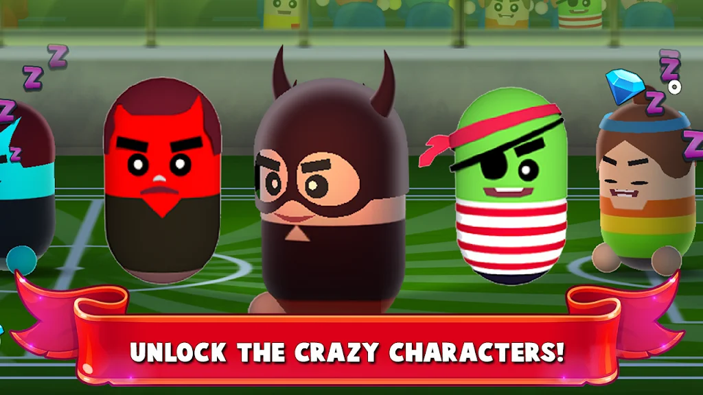 2 Player Head Football Game — screenshot 1