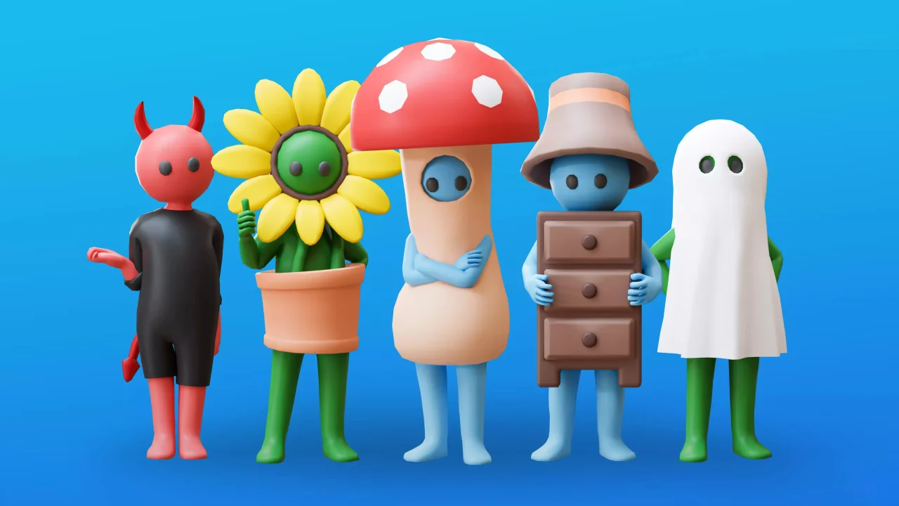 Funny Characters - Animated Low Poly 3D Models — screenshot 2