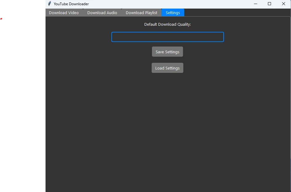 YouTube Converter V.1.0 Code Python — screenshot 1