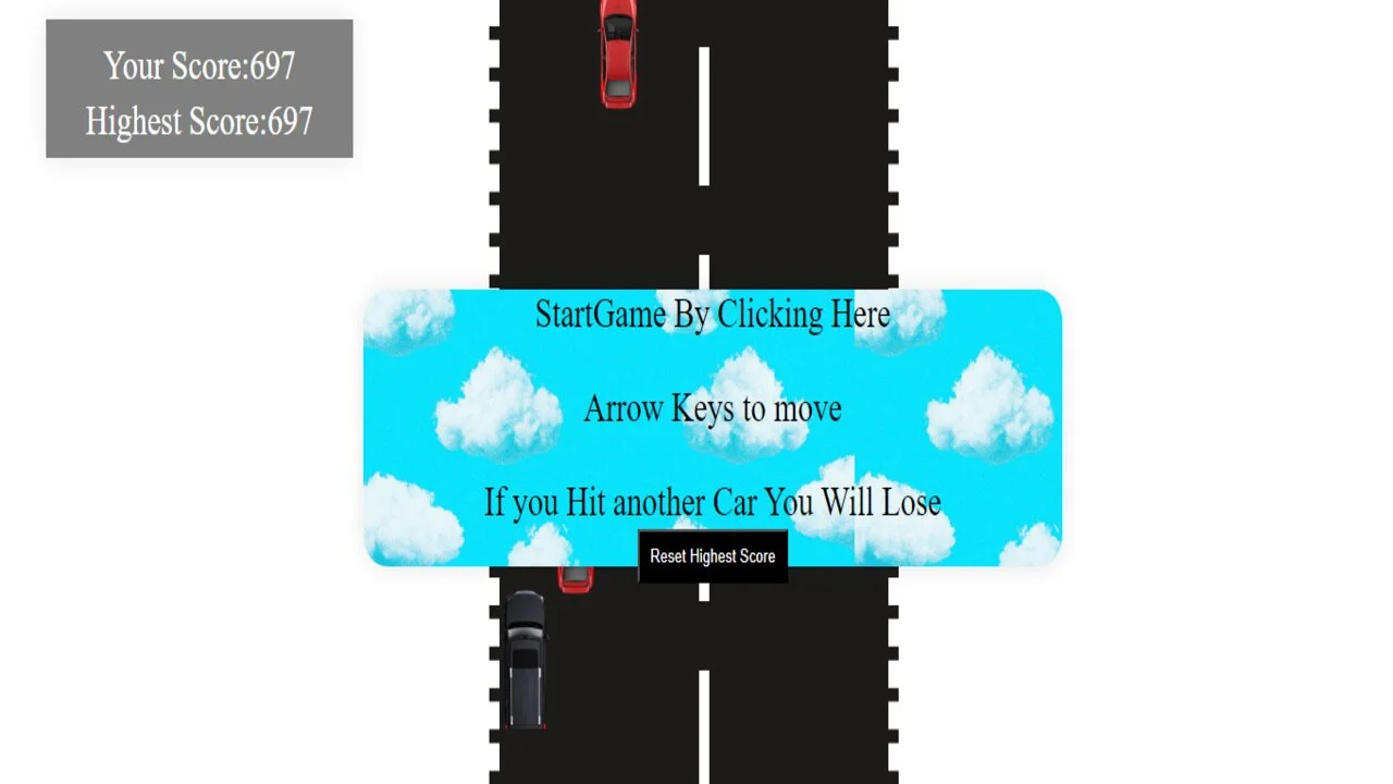 Arcade Car Game - HTML5 Game — screenshot 2