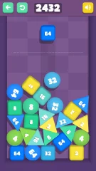 Cube 2048: 3D Merge Game