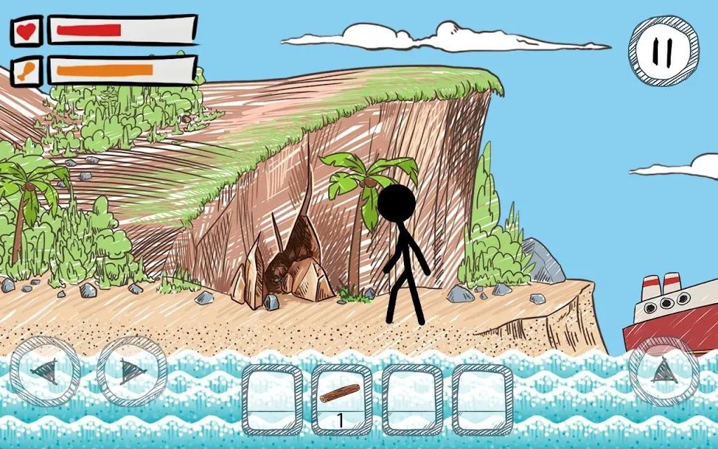 Stickman Craft Survival Simula — screenshot 2