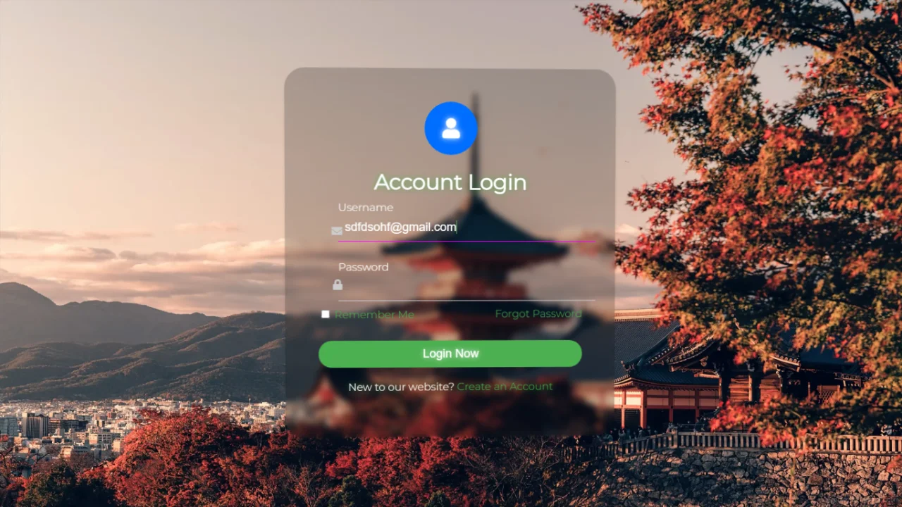 Modern Login/Sign Up Page Template Code — screenshot 4